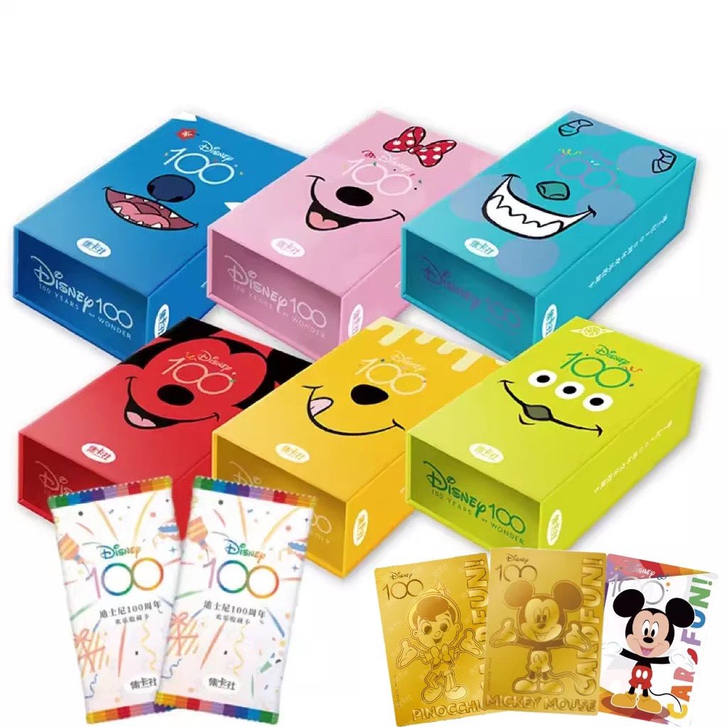 1 Sealed Box Disney 100 Joyful time trading cards Card Fun