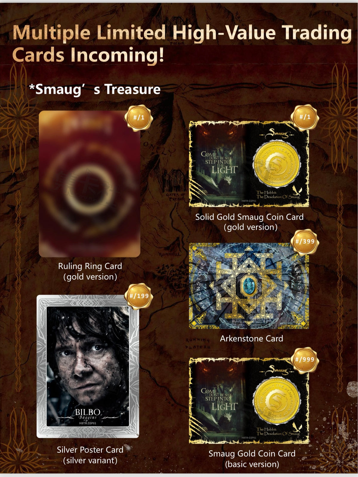 Card Fun The Hobbit Trading Card Sealed Box LOTR