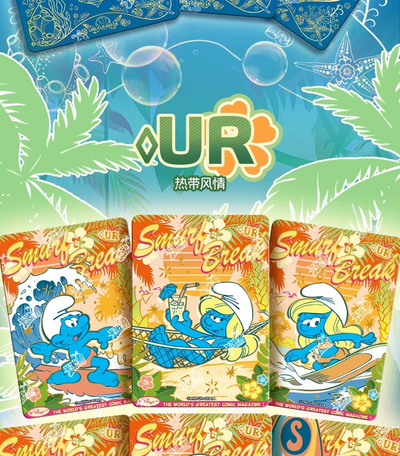 Kayou The Smurfs Collection Trading Card Adventure Sealed  Booster Box
