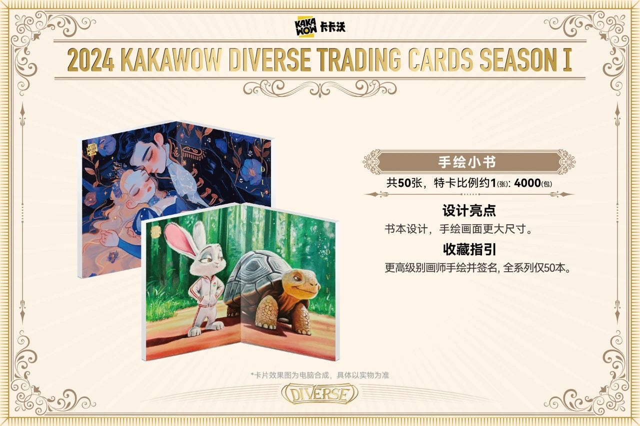 2024 Kakawow Diverse Trading Cards Season 1 sealed box