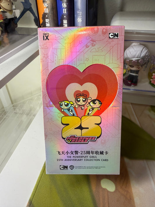 Space IX The Powerpuff Girls 25th Anniversary Collection Cards Sealed Box