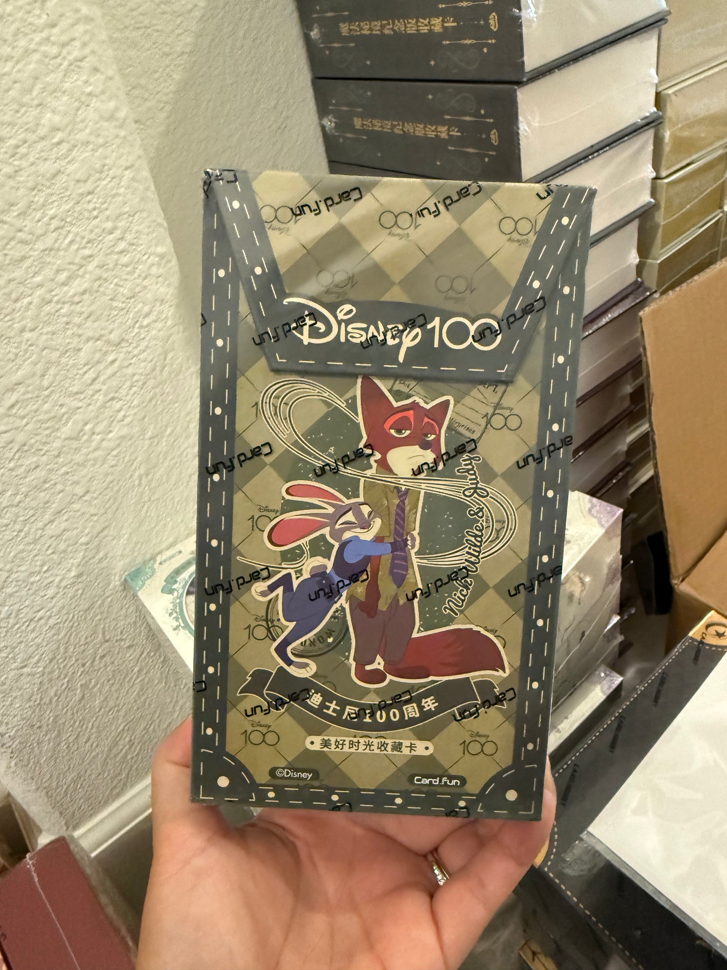 2024 Card Fun Disney Wonderful Times Sealed Zootopia Nick and Juddy Box