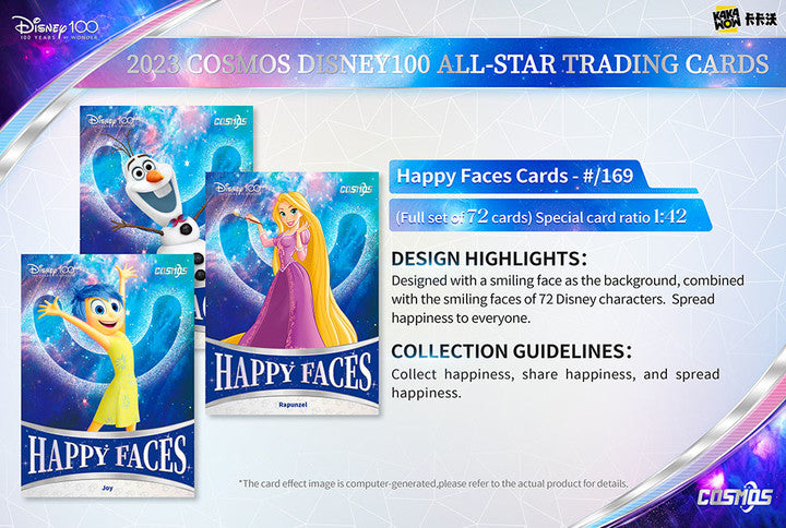 Kakawow 2023 COSMOS Disney100 ALL-STAR Trading Cards