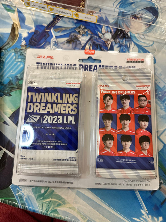 TOP LPL 2023 Twinkling Dreamers booster packs bundle Buffun