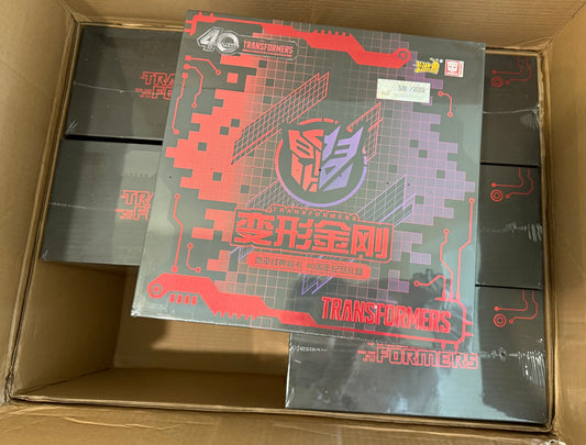 KAYOU Transformers 40th Anniversary Gift Box Collection Trading Card