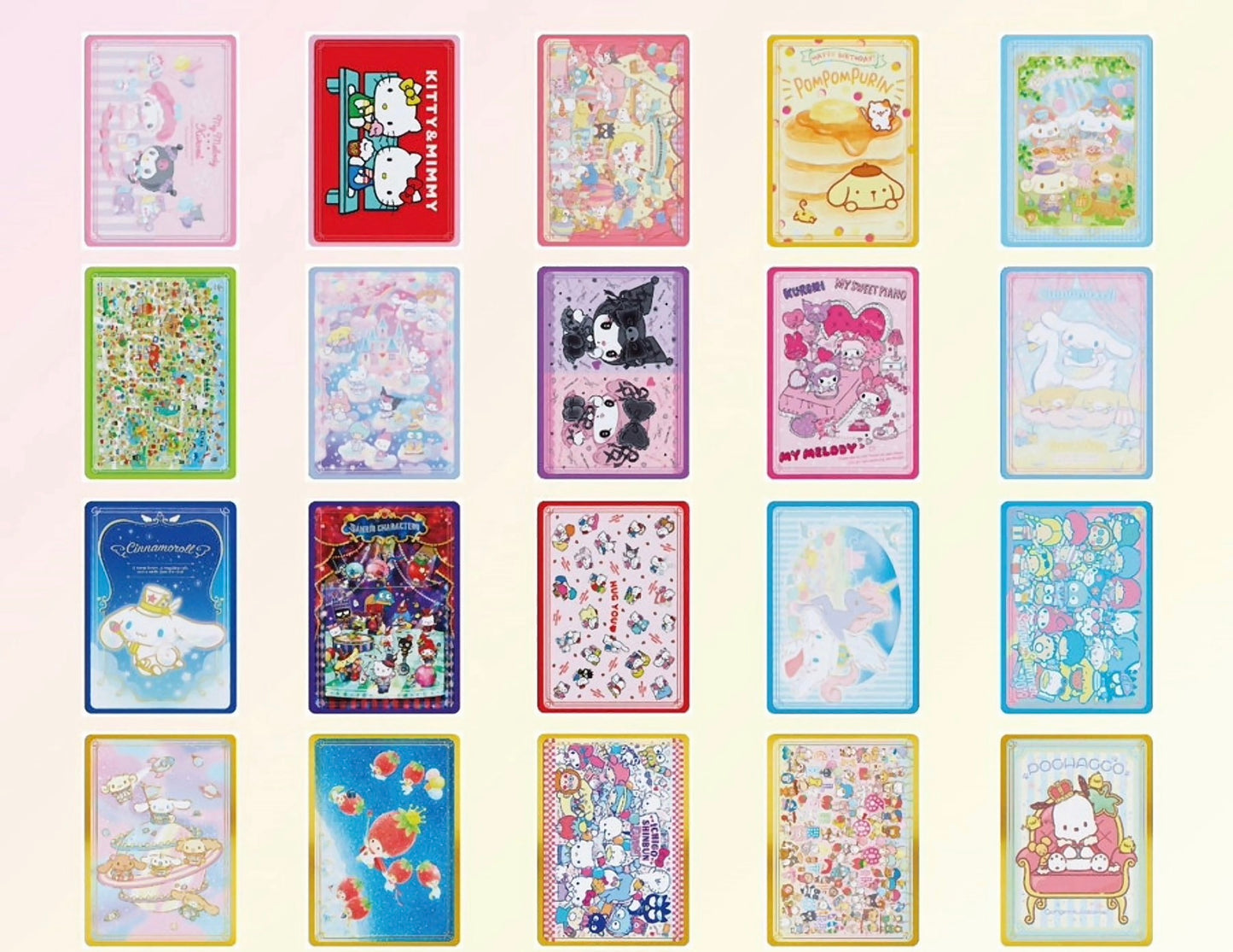 1 pack Sanrio collector’s card plus(Green)
