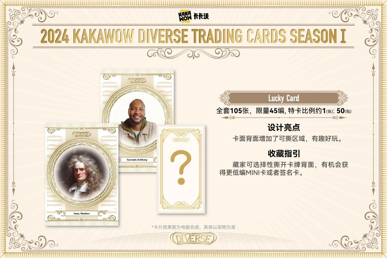 2024 Kakawow Diverse Trading Cards Season 1 sealed box