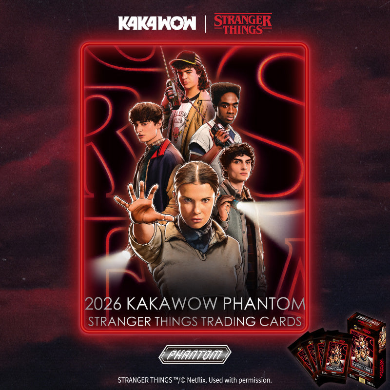 2026 Kakawow PHANTOM Stranger Things Trading Cards Sealed Box