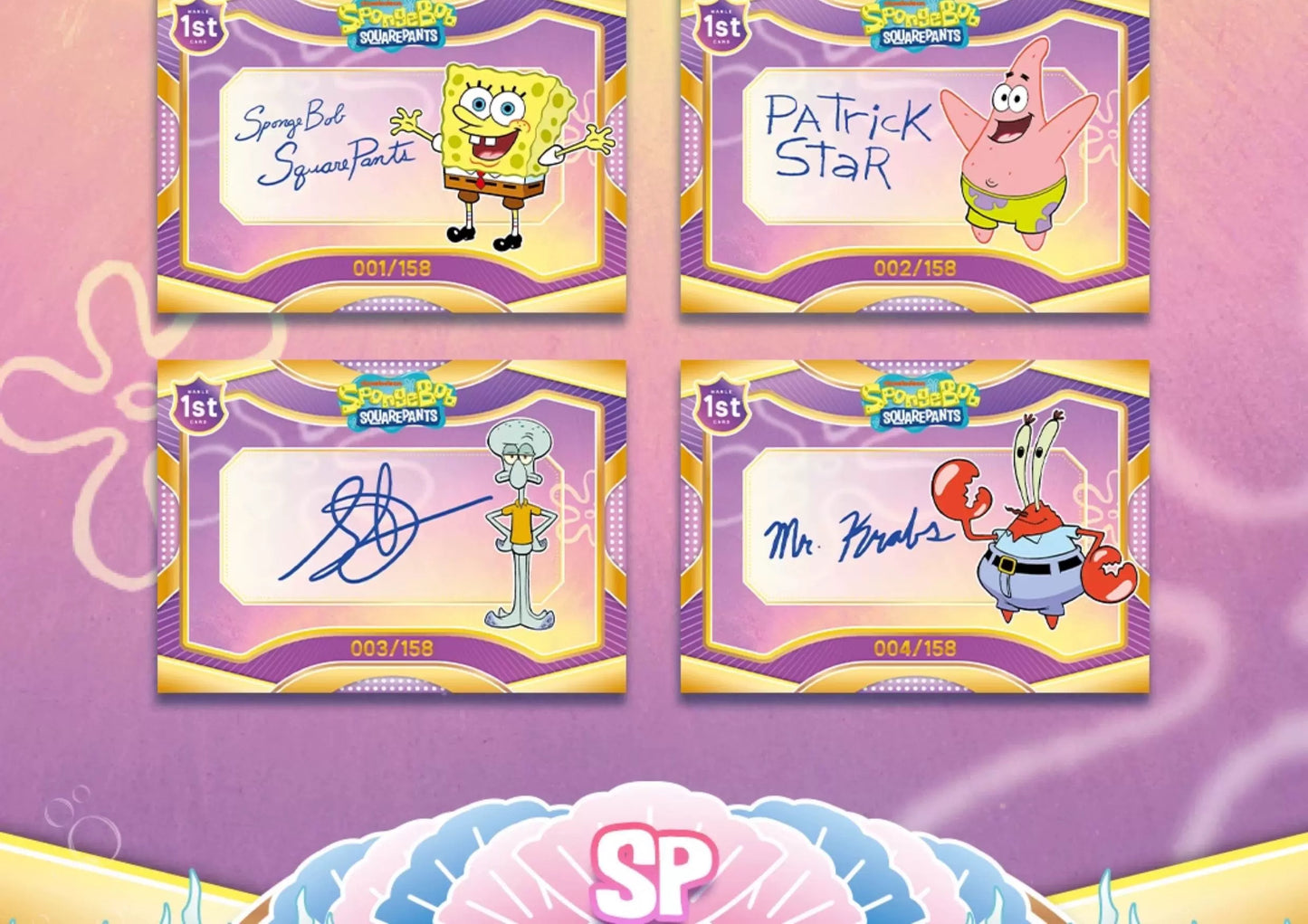 WonderCard SpongeBob SquarePants 25th Refringence Treasure Ocean Party Series sealed box