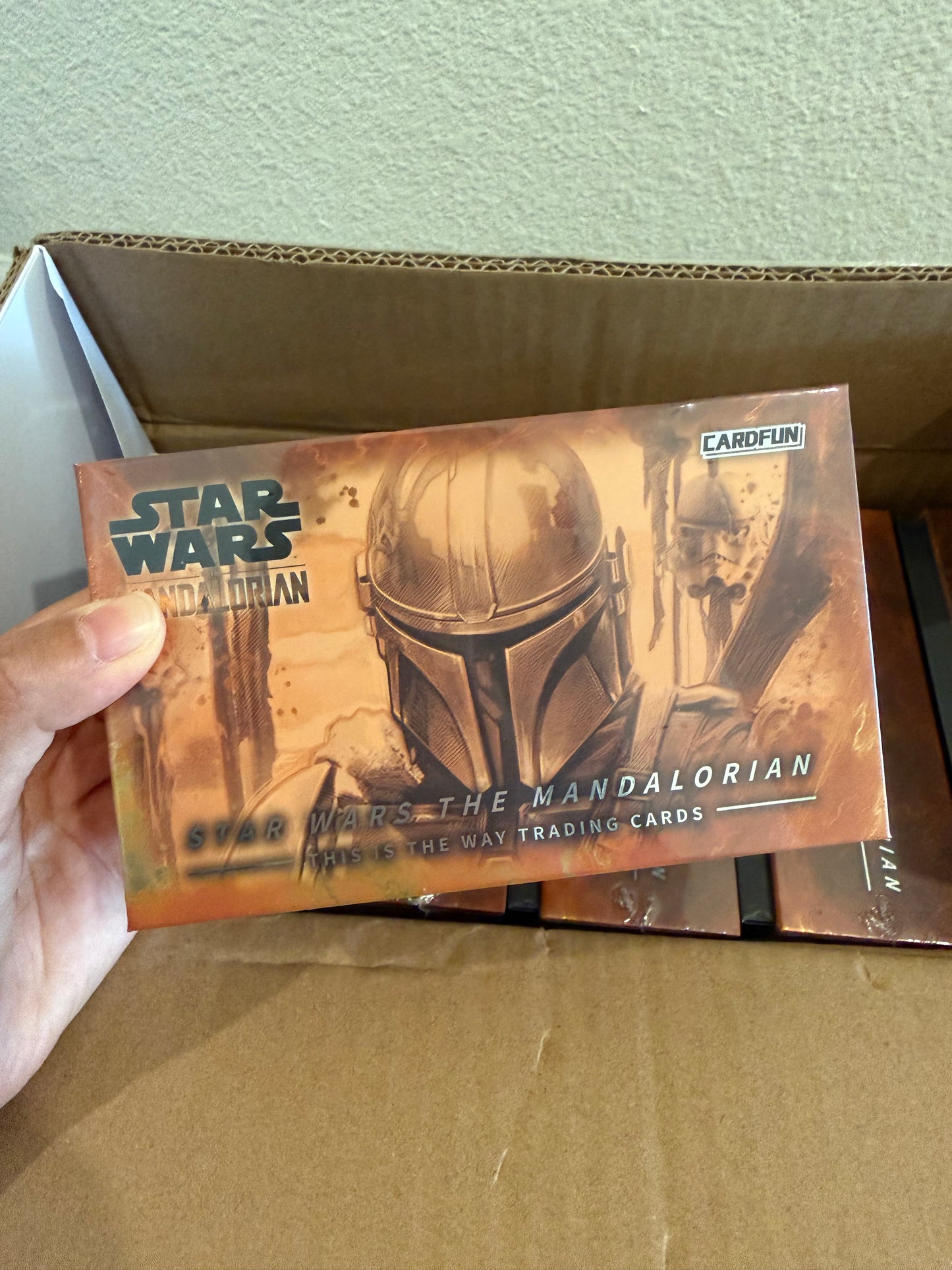 2026 CardFun Star Wars The Mandalorian This Is The Way Trading Cards Sealed Box