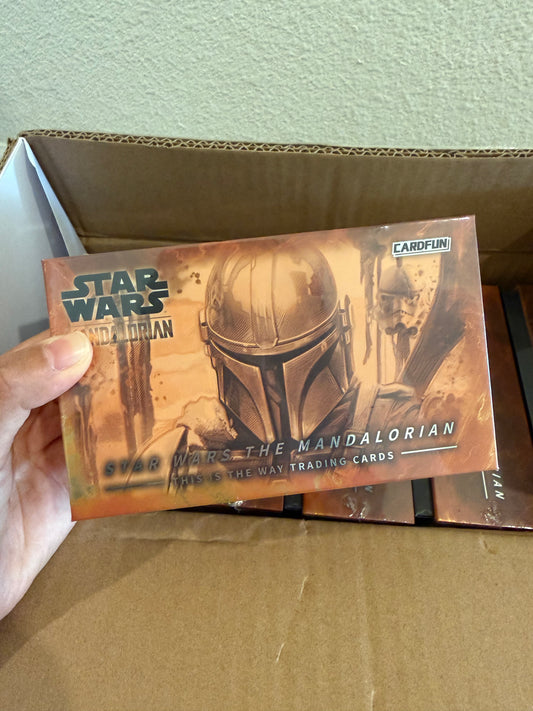 2026 CardFun Star Wars The Mandalorian This Is The Way Trading Cards Sealed Box