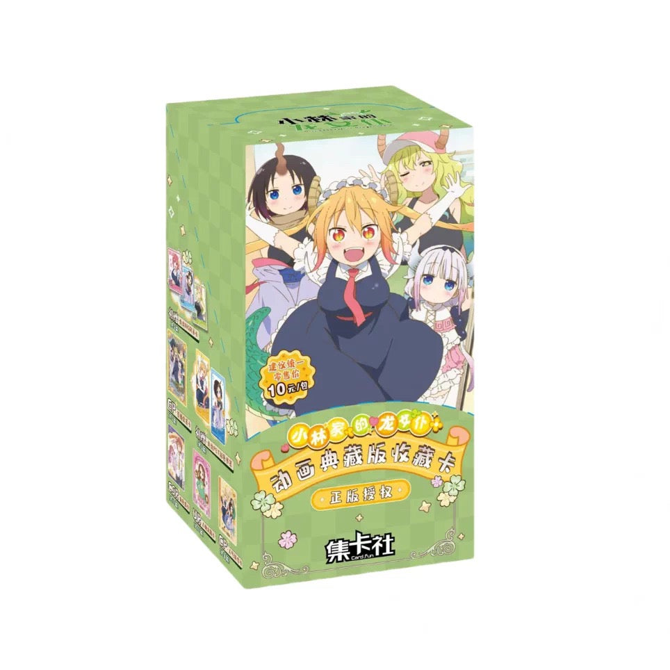 1 case(48 boxes)Card Fun Miss Kobayashi's Dragon Maid Anime Trading Cards Sealed Box (ship from China )
