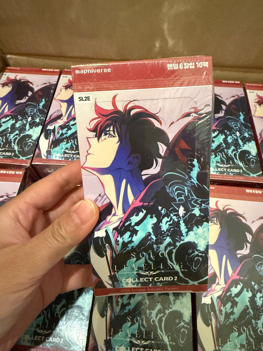 Korean Mapniverse Solo Leveling Collect Card Vol 2 Sealed Box