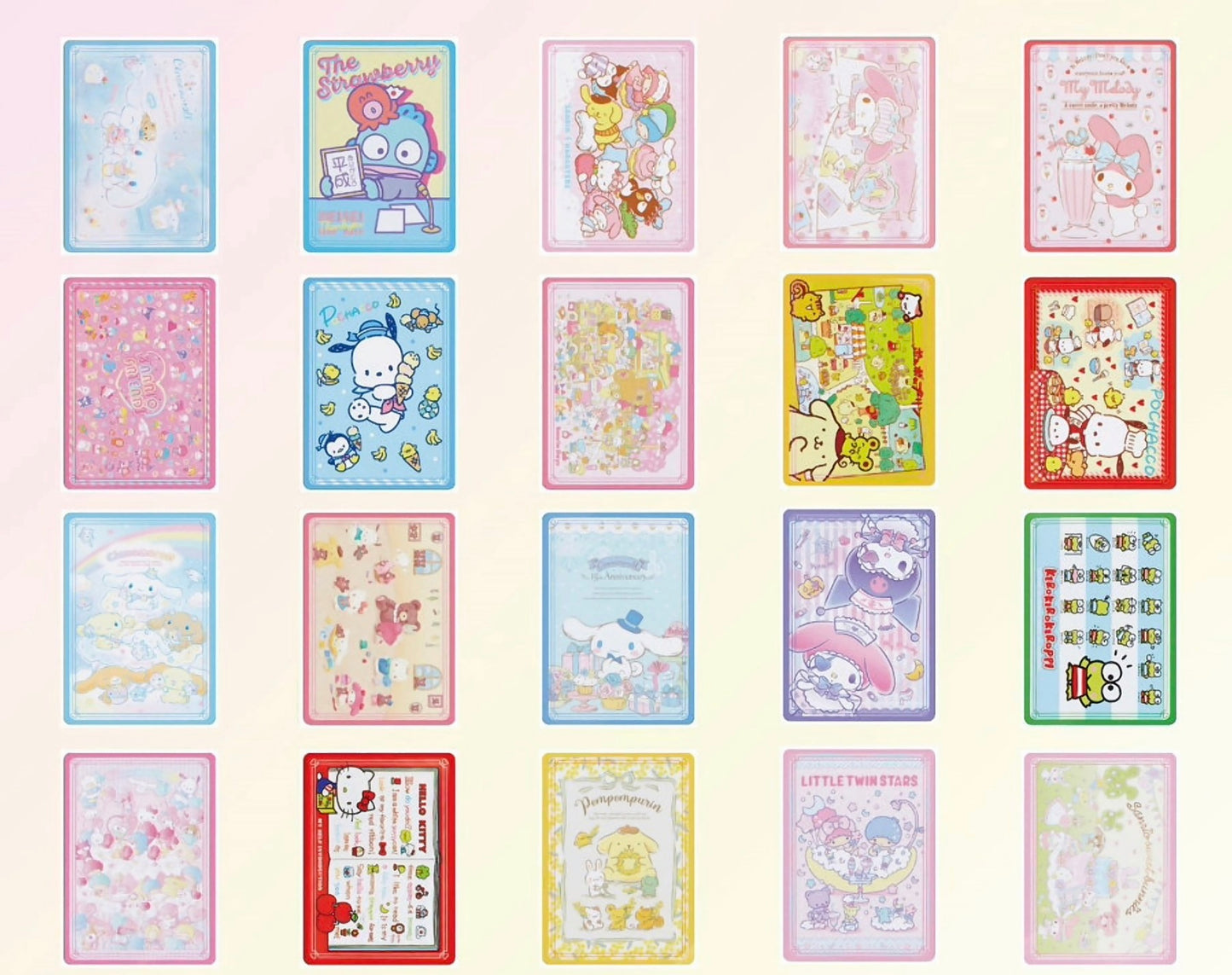 1 pack Sanrio collector’s card plus(Green)
