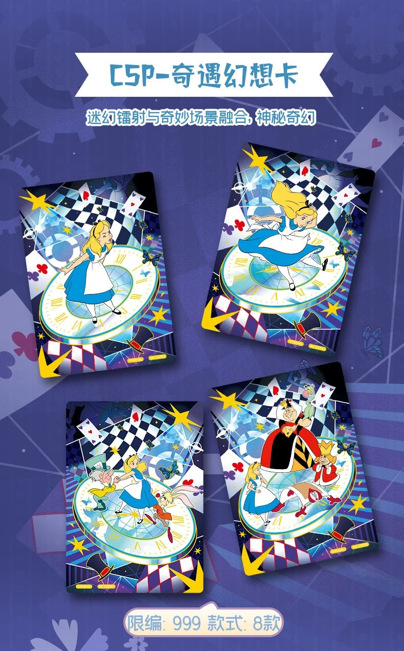 Card Fun 2025 Disney Alice In Wonderland Trading Card Random Box