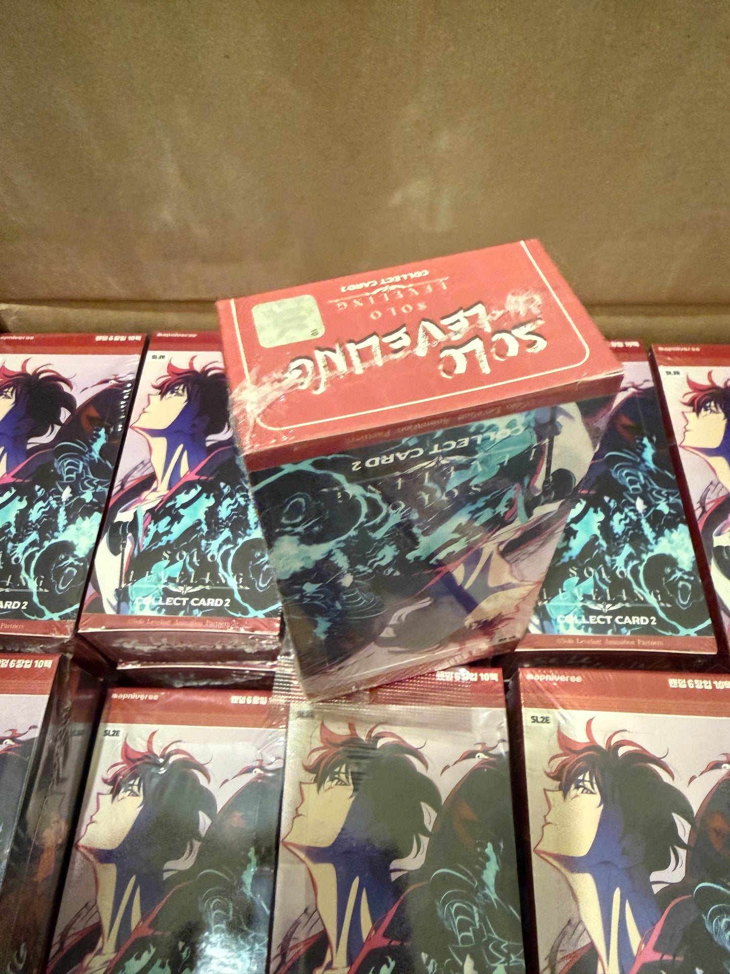 Korean Mapniverse Solo Leveling Collect Card Vol 2 Sealed Box