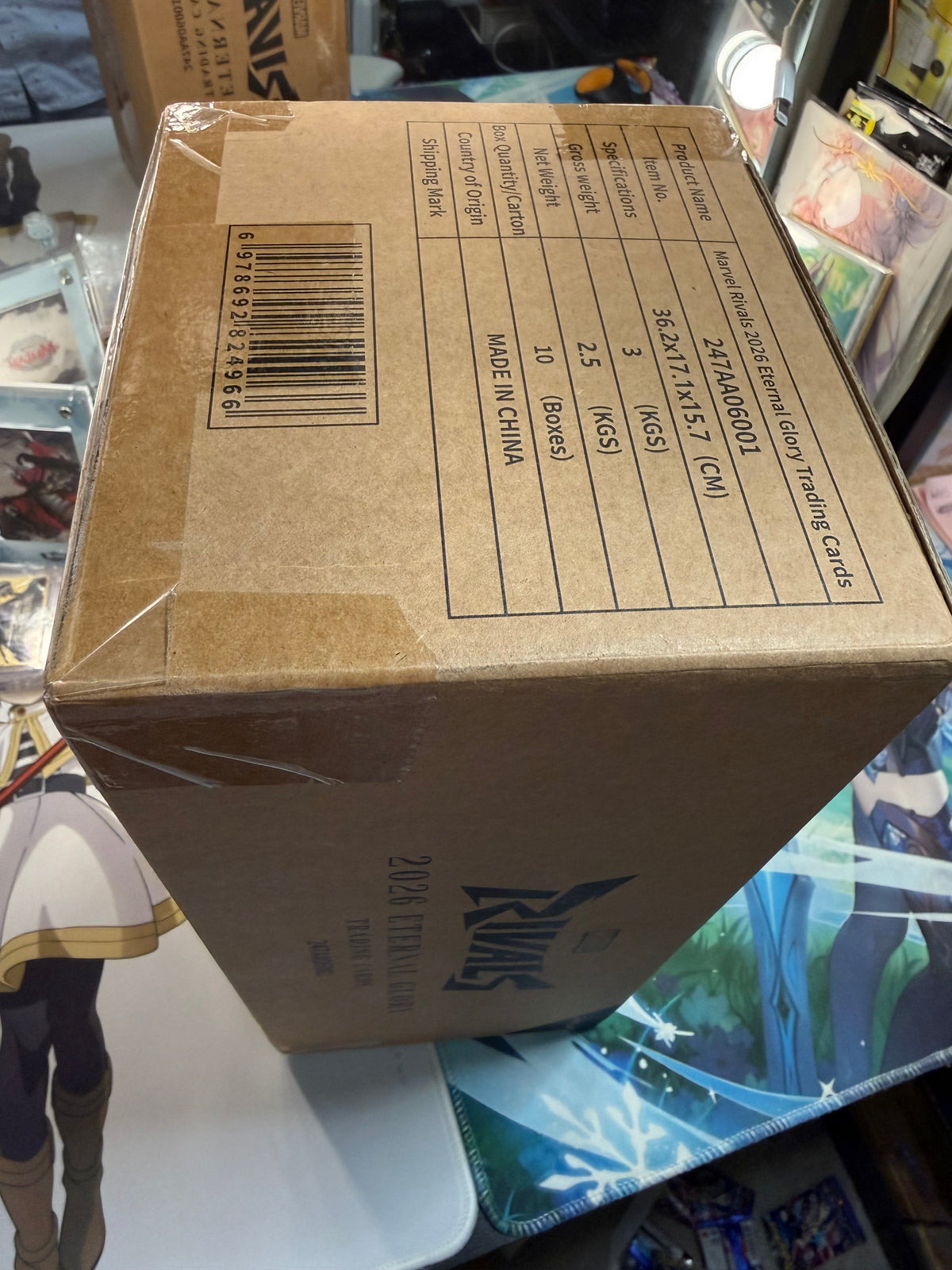 1 Case (10 Boxes) 2026 Cardfun Marvel Rivals Collectible Card Trading Cards (ship from US)