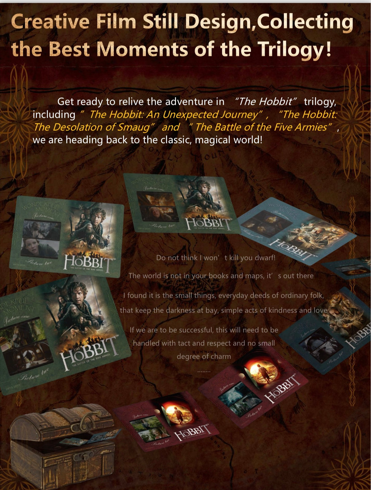 Card Fun The Hobbit Trading Card Sealed Box LOTR
