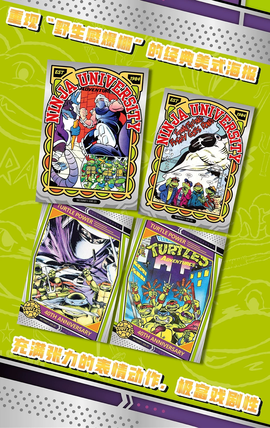 1 Sealed case 2025 WonderCard TMNT “Precious Series 1-Urban Heroes” trading card (ship from China )