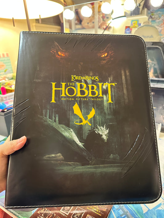 The Hobbit Binder LOTR Card Fun 20 pages 9 pockets double sided sheets US seller