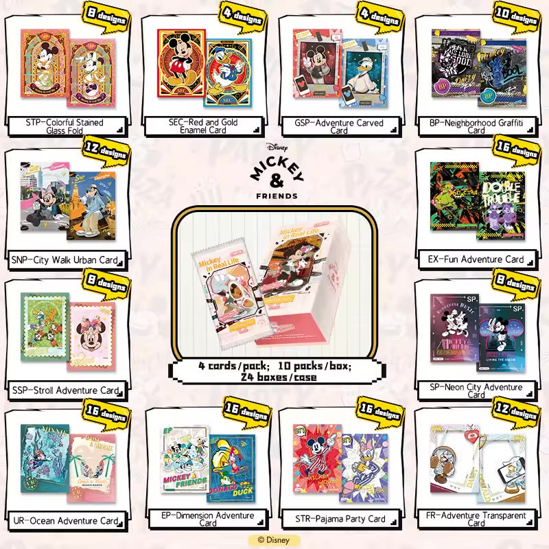 Card Fun Disney Mickey Commemorative Collectible Card:A Tale of Wonders booster box