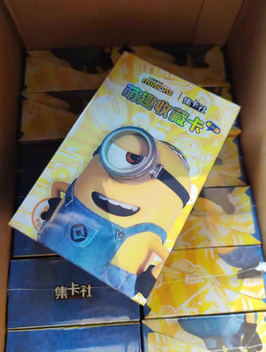 2024 Card Fun Minions Trading Cards Cute Sealed Box Stuart Kevin Bob