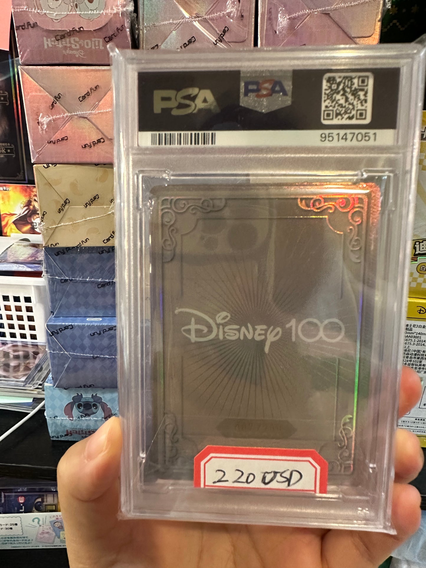 2023 Disney 100 Carnival Hank Signature Silver PSA 10 Card Fun US seller