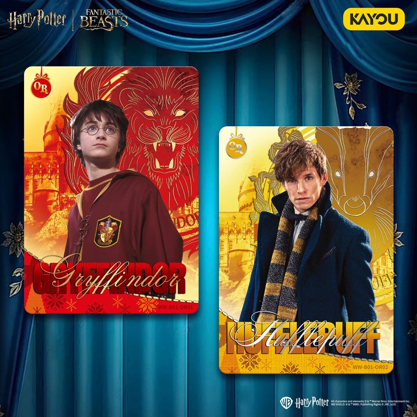 (Single Loose Pack )2025 Kayou Harry Potter Trading Card Departure Edition Vol1