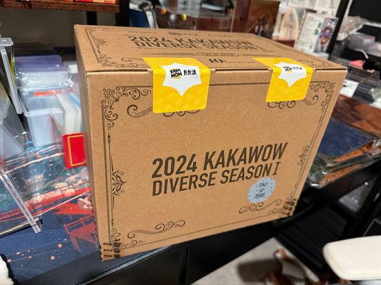 Sealed case!!!!2024 Kakawow Diverse Trading Cards Season 1 sealed box US seller