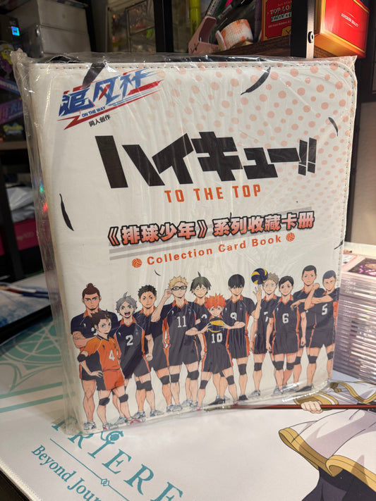 To The Top Anime Trading Cards Collection Card Binder 3 Ring 9 Pockets