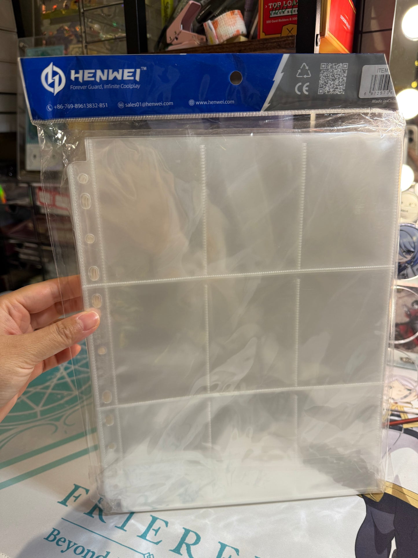 900 Pockets Binder Sheets 50 Pages Double Sided For 3 Ring Binder