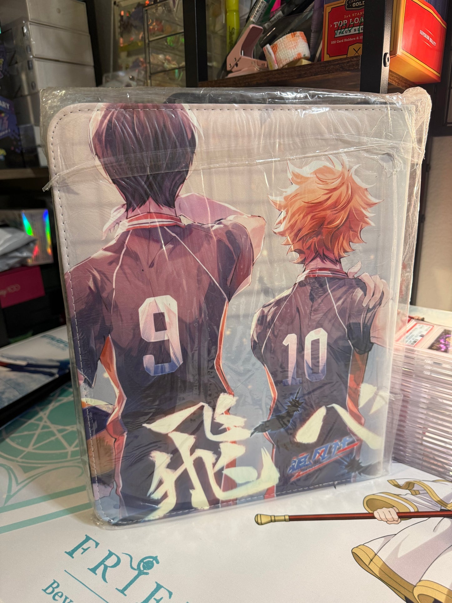 To The Top Anime Trading Cards Collection Card Binder 3 Ring 9 Pockets