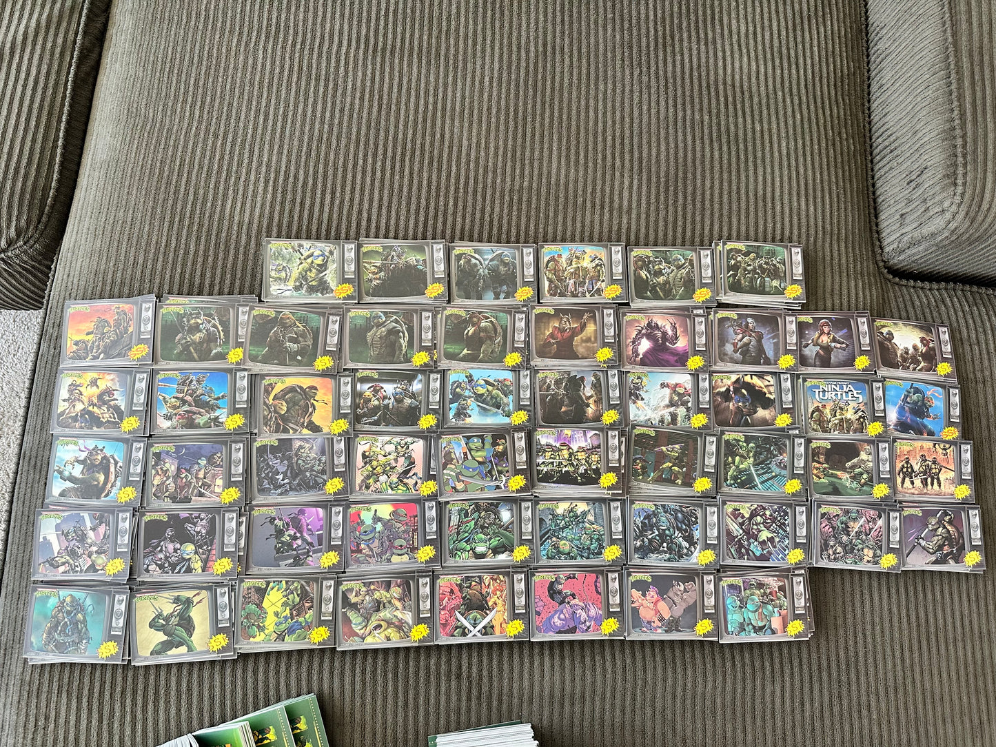 TMNT Base Cards bulk whole set total 54 cards(SSR85-SSR138)