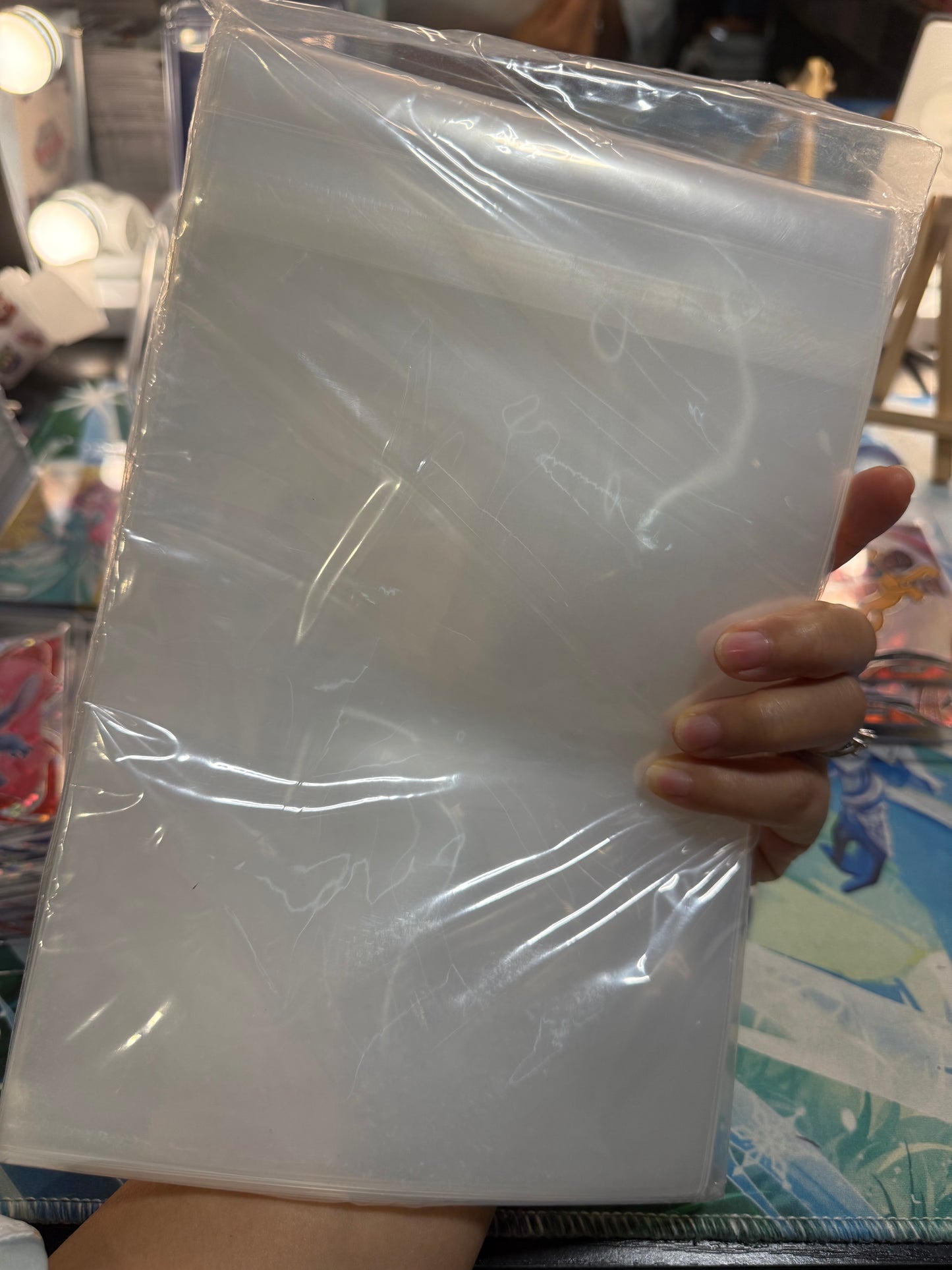 1 pack(50PCS) A5 Boards Cards  thick sleeves Top Seal 155*215+25