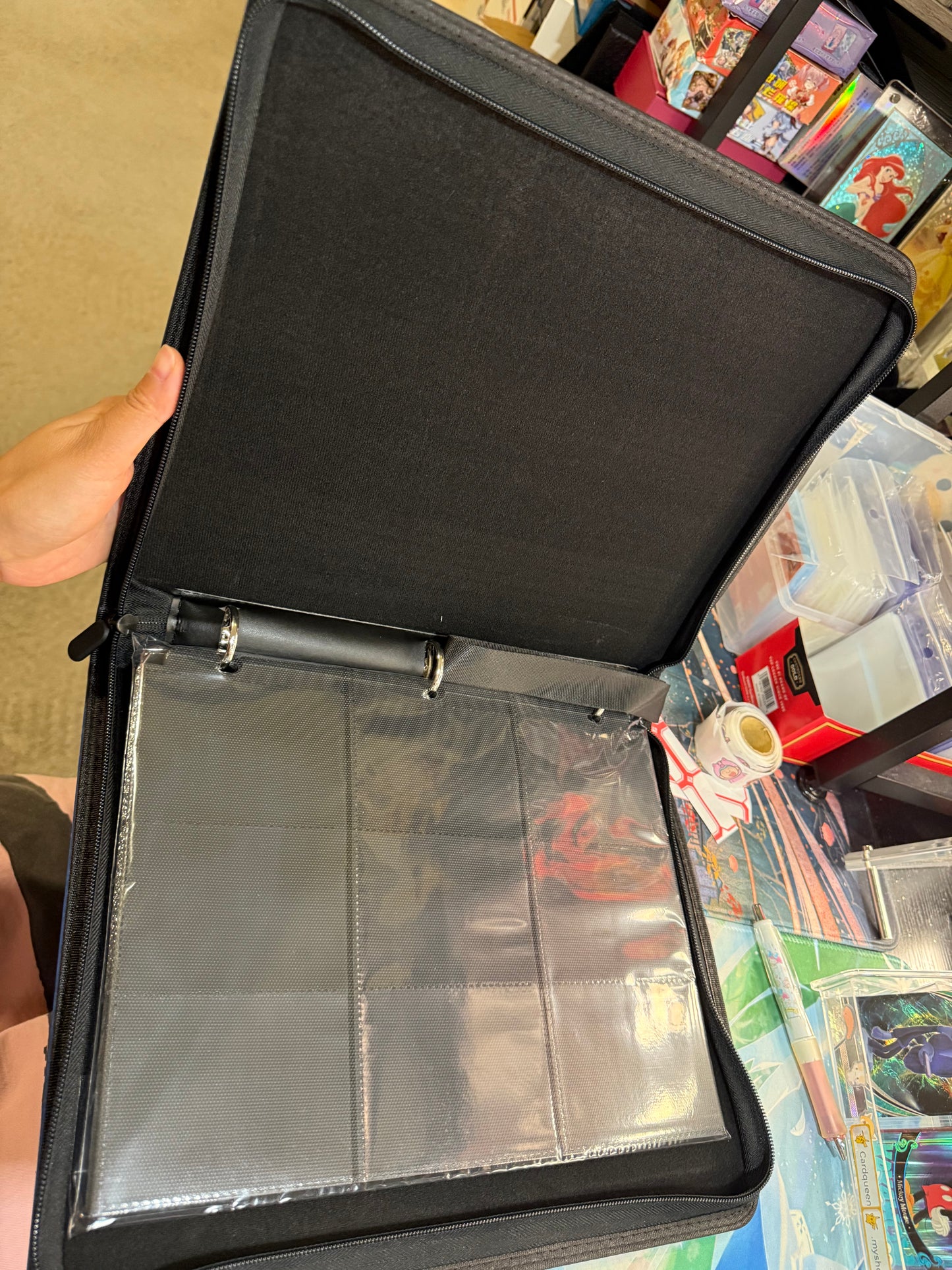 Card Fun Disney 100 Frozen Elsa 9 Pockets binder Double Sided