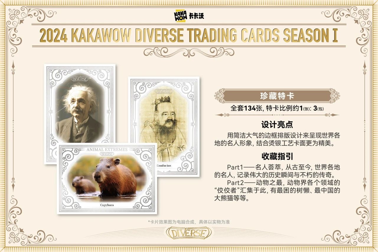 2024 Kakawow Diverse Trading Cards Season 1 sealed box