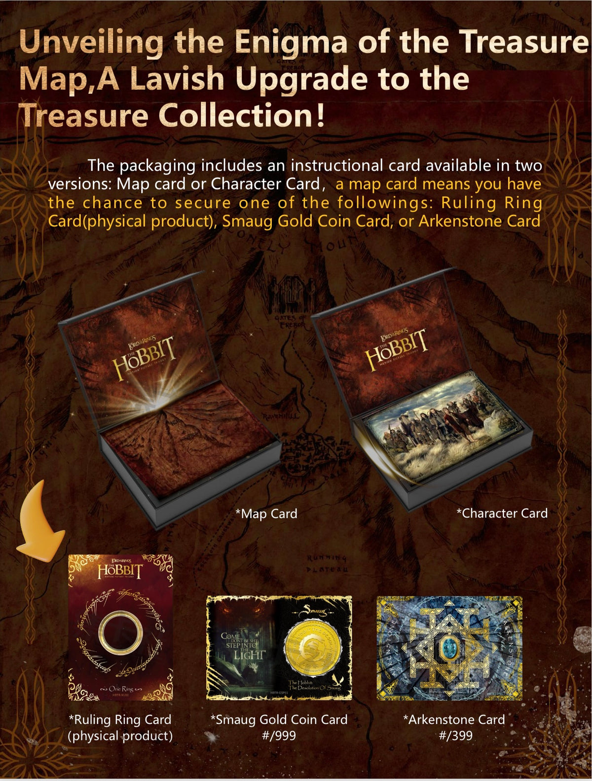 Card Fun The Hobbit Trading Card Sealed Box LOTR