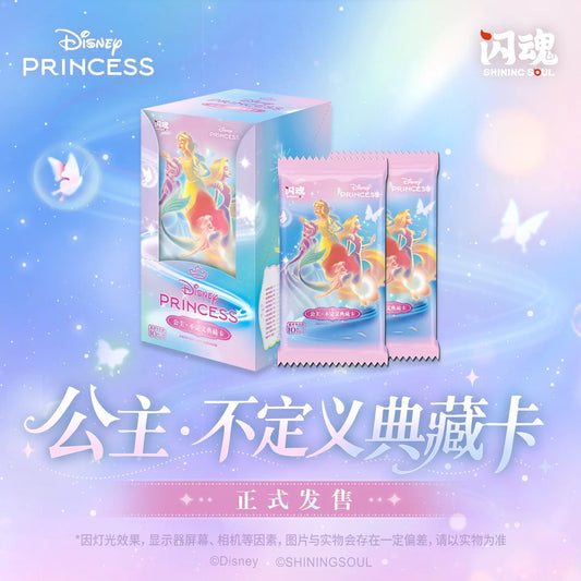 1 Sealed case SHINING SOUL Disney Princess Anime Collection Trading Card Booster Box (ship from China )