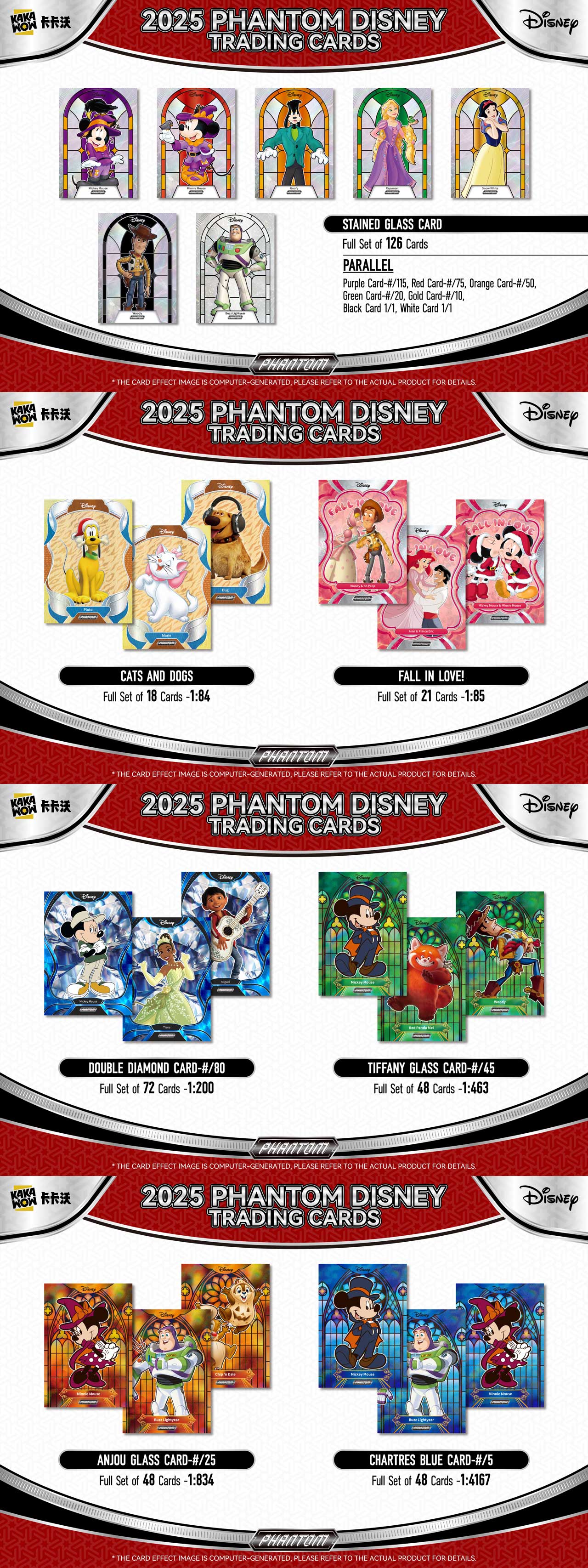 2025 KAKAWOW PHANTOM Disney Sealed New Factory Box（10 packs)