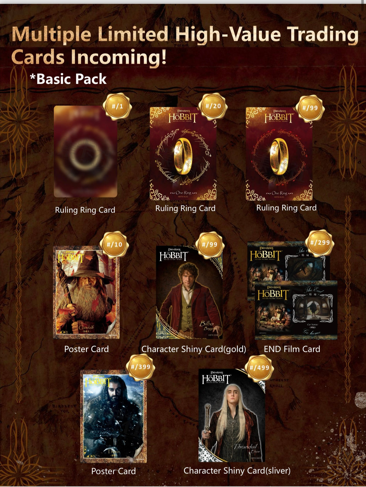 Card Fun The Hobbit Trading Card Sealed Box LOTR