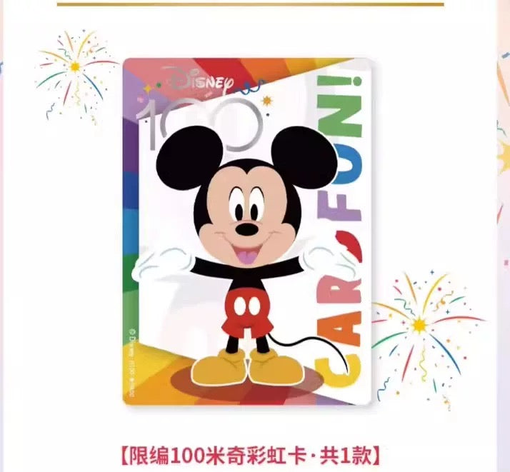 1 Sealed Box Disney 100 Joyful time trading cards Card Fun