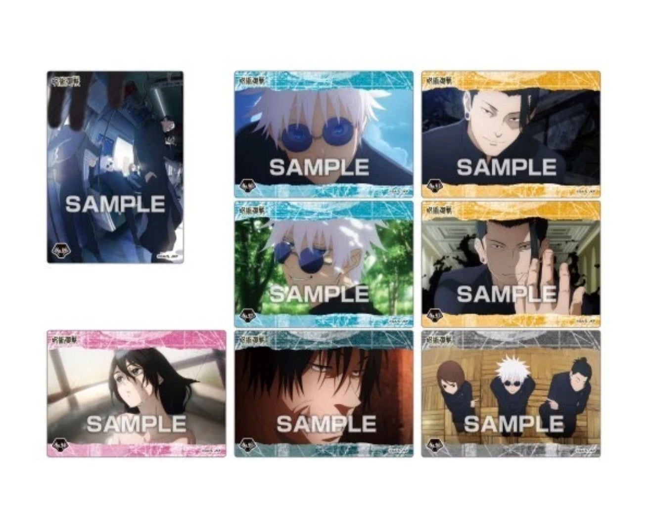 Ensky Japanese Jujutsu Kaisen Clear Cards Vol 3 Collection Cards Sealed Box