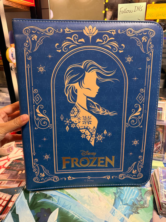Card Fun Disney 100 Frozen Elsa 9 Pockets binder Double Sided